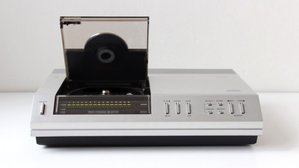 Lettore Philips CD100 – 1982